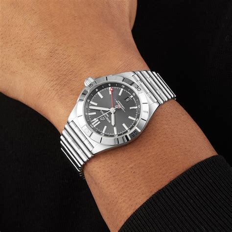 breitling chronomat grey dial